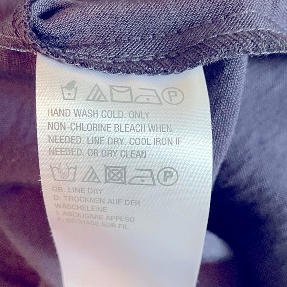 LOGO Lori Goldstein Dark Blue Jacket Lace Trim Cardigan Sz 16 - Picture 9 of 10